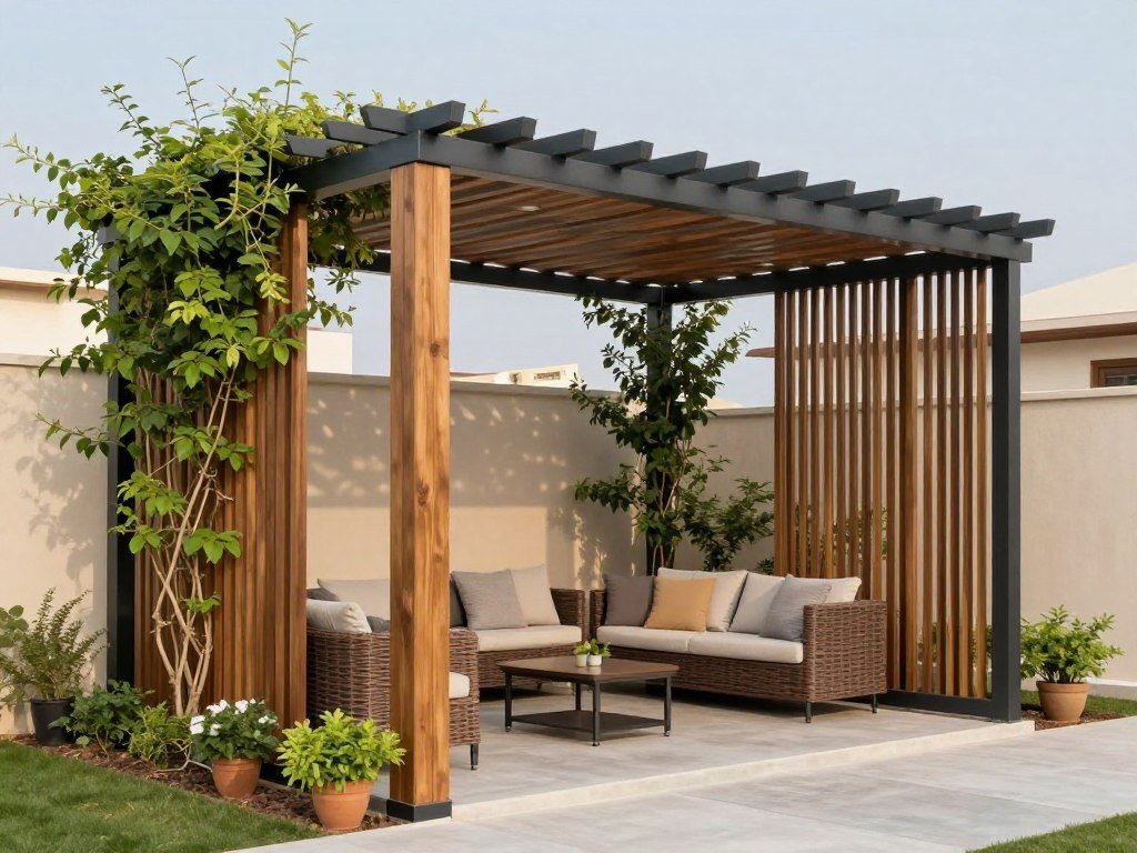 مظلات حديقة منزلية في الكويت