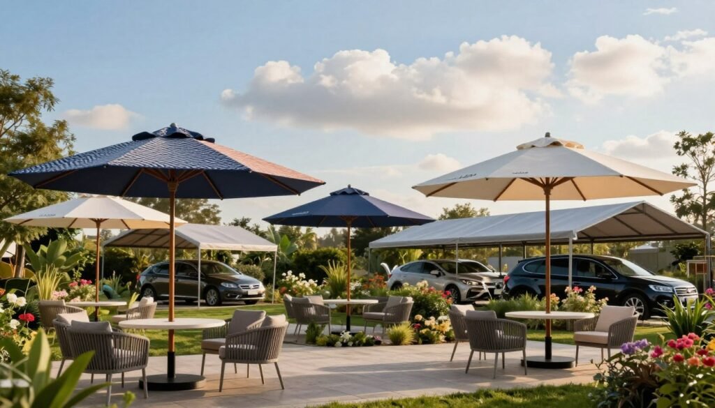 مظلات | مظلات حدائق | تركيب مظلات | مظلات خارجية | مظلات سيارات