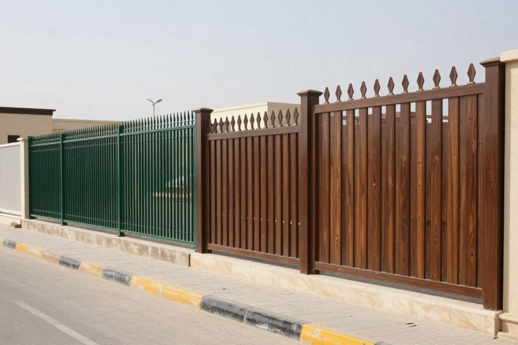 مقارنة أنواع الأسوار المختلفة مقارنة أنواع الأسوار المختلفة