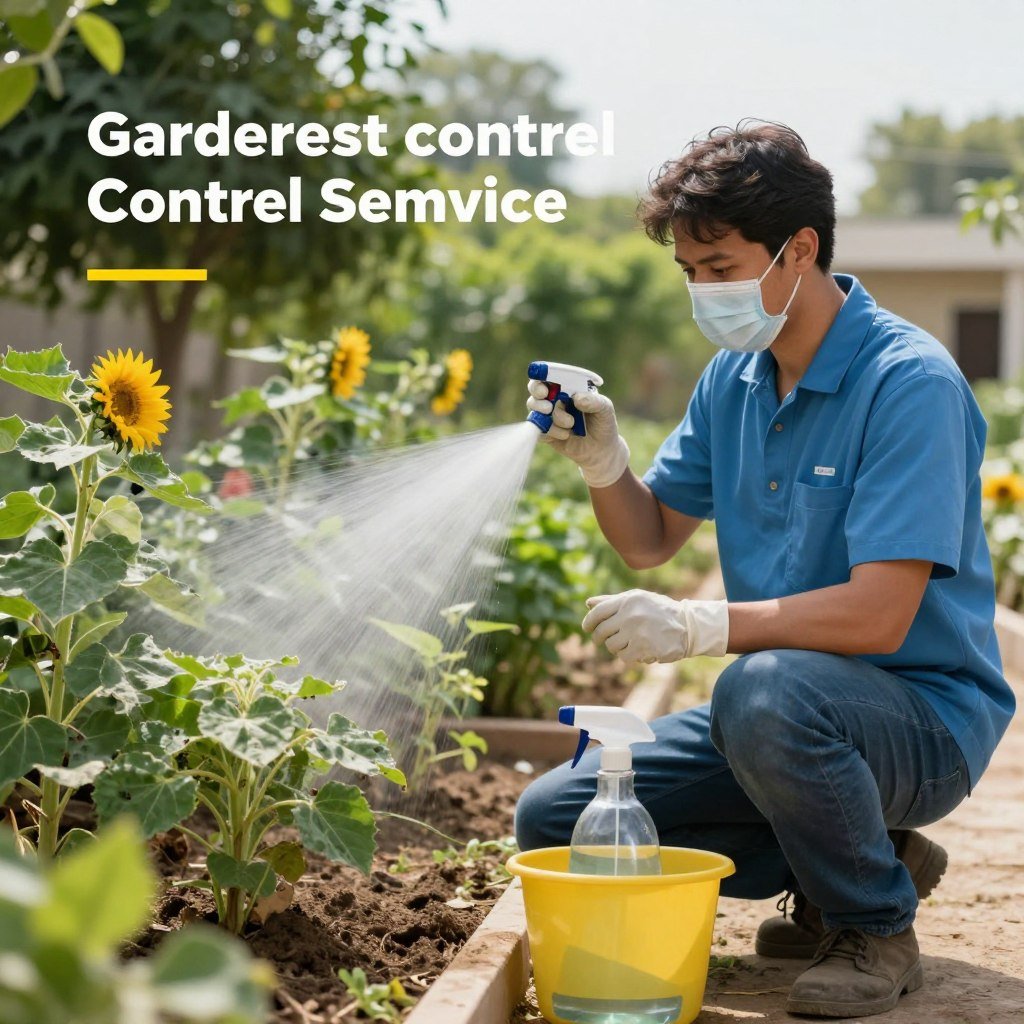 مكافحة الآفات والحشرات في الحدائق الكويتية