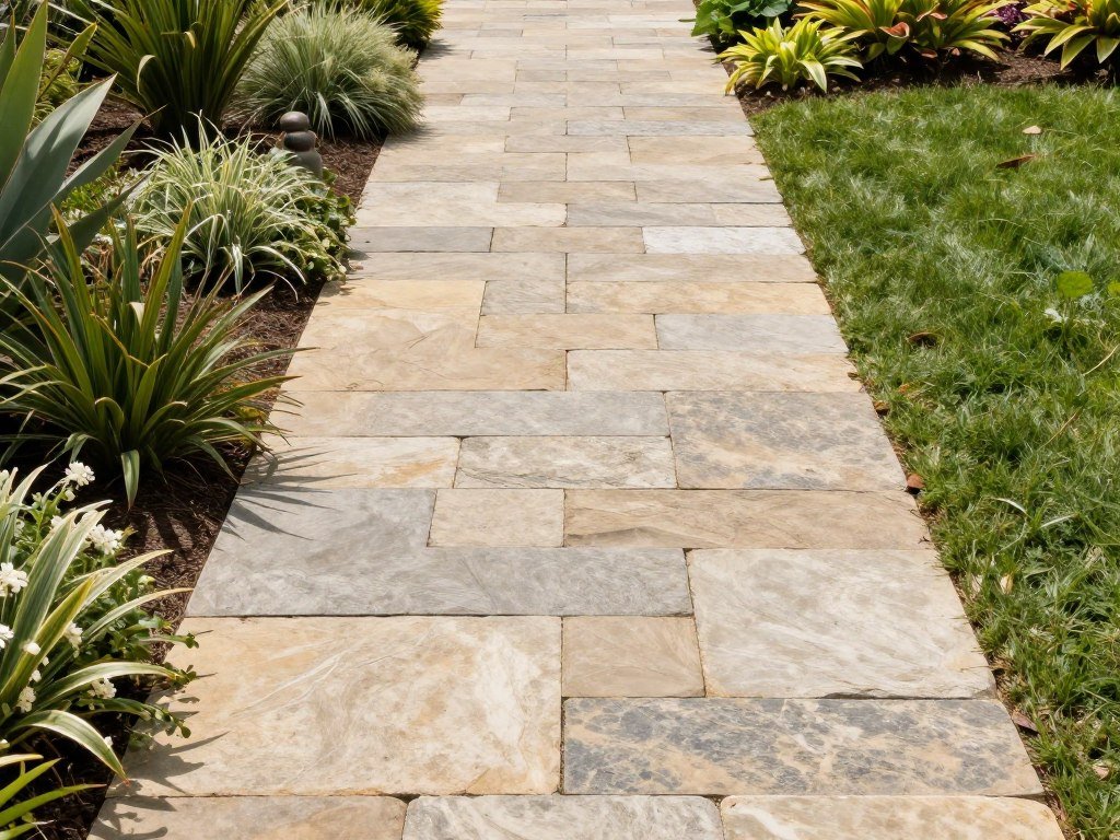 ممرات حديقة من الحجر الطبيعي في الرميثية ممرات حديقة من الحجر الطبيعي في الرميثية