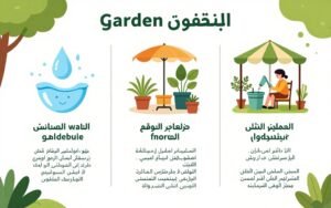 نصائح العناية بالحدائق في الصيف الكويتي