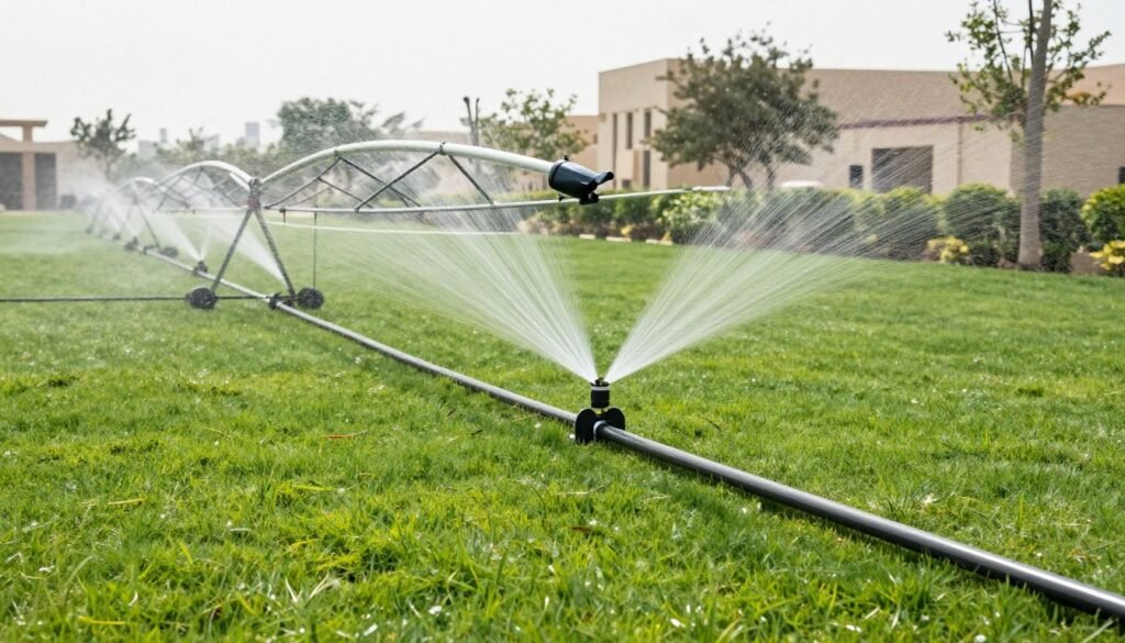 نظام الري الحديث للحدائق في كيفان