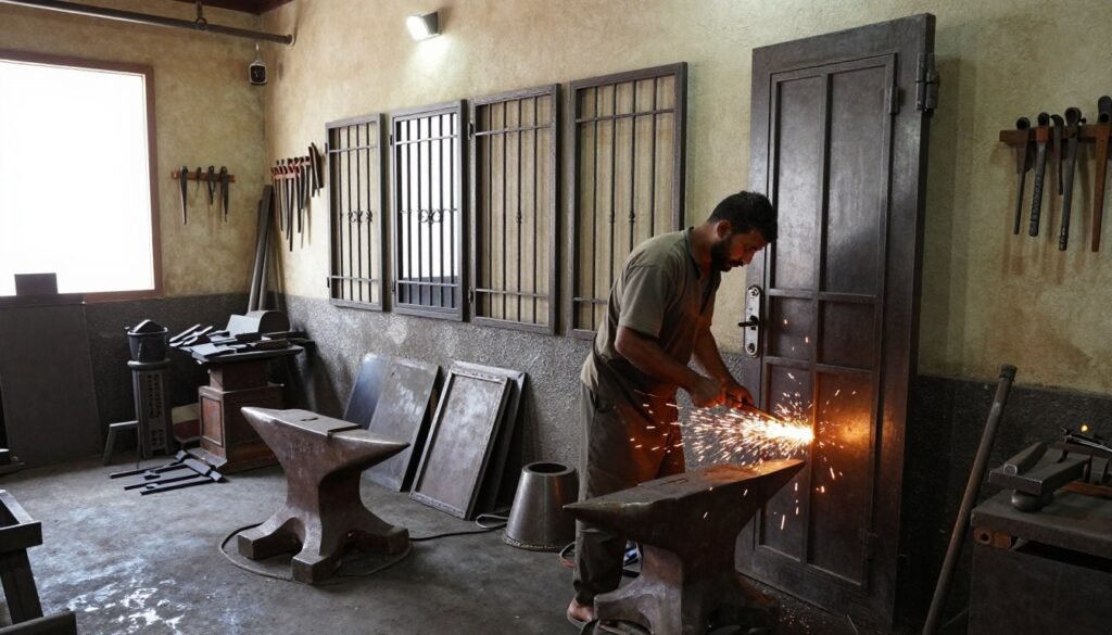 ورشة حدادة