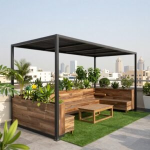حدائق أسطح المنازل في الكويت