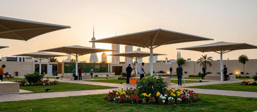 تركيب مظلات حدائق | 99335258 | مظلات حدائق