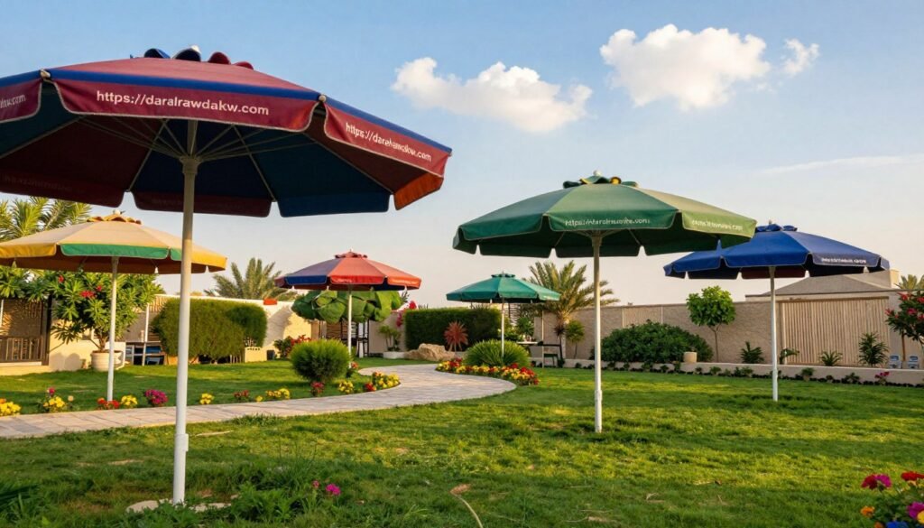 مظلات حدائق