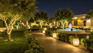 ديكورات خارجية وإنارة حدائق في الكويت