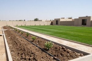 مراحل تنفيذ تنسيق الحدائق في أم الهيمان مراحل تنفيذ تنسيق الحدائق في أم الهيمان
