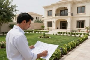 مهندس تنسيق حدائق يخطط لحديقة في هدية مهندس تنسيق حدائق يخطط لحديقة في هدية